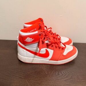 Nike orange and White Sneakers